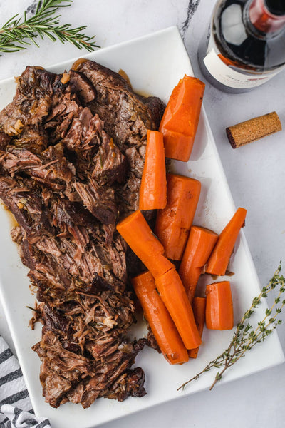 Oven Pot Roast with Red Wine