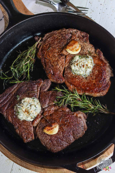 Pan-Seared Wagyu Ribeye Steak