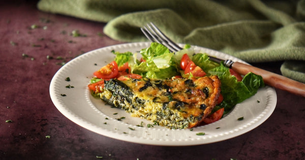 spinach quiche