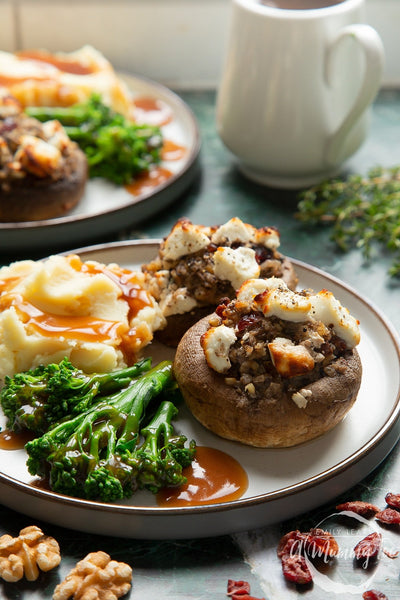 stuffed mushrooms