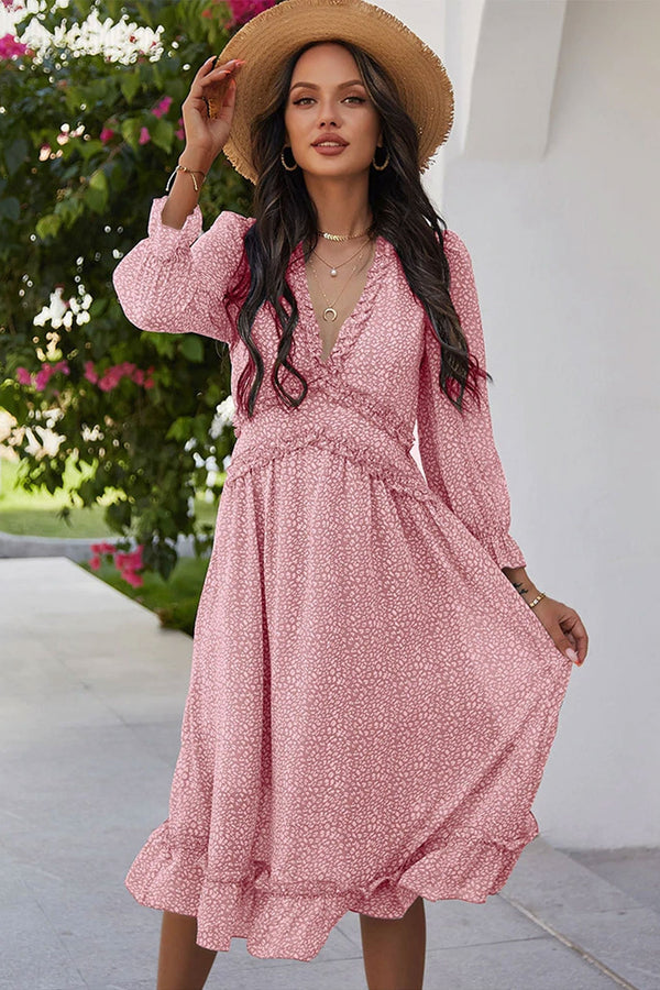 Boho Midi Dress – Wild Rose Boho