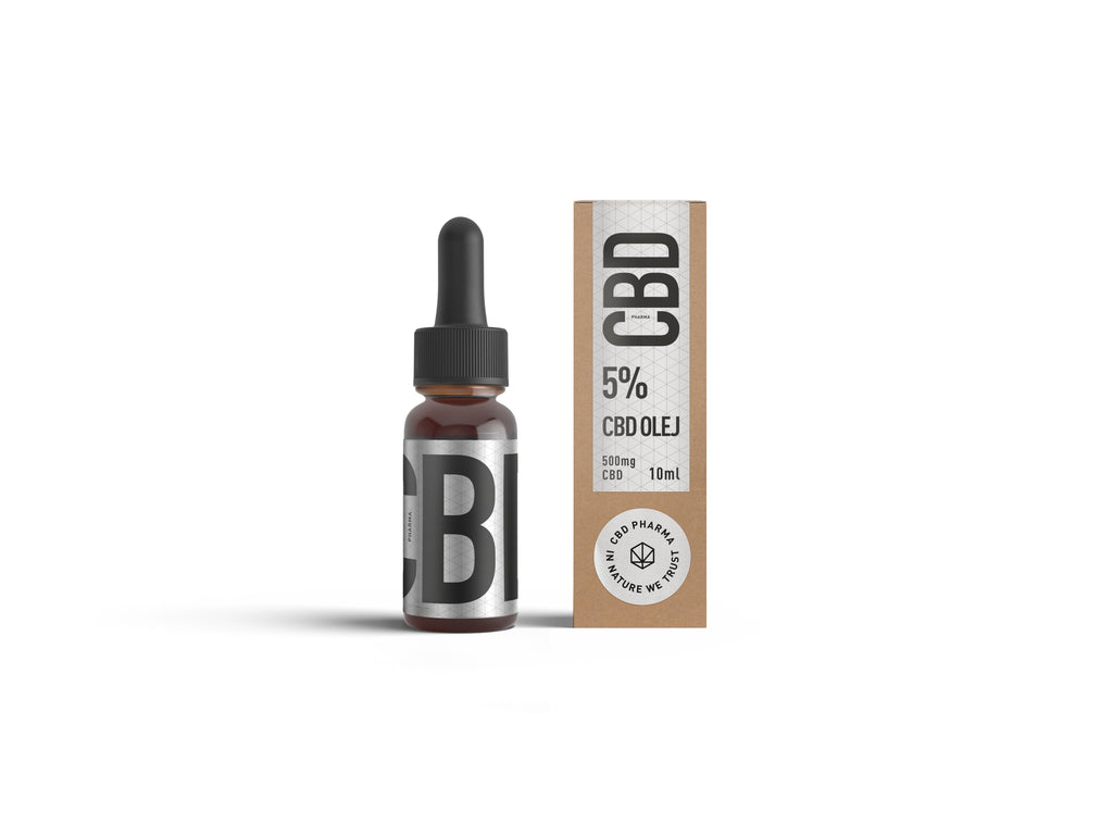 CBD Pharma CBD olej 5 % 10 ml