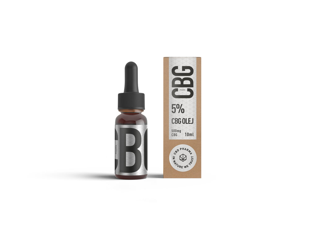 CBD Pharma CBG olej 5% – 10ml