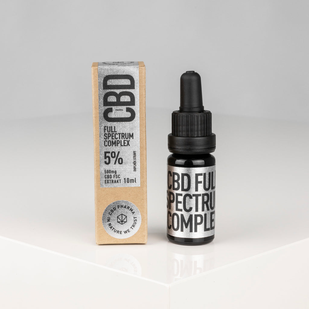 CBD Pharma CBD Full spectrum complex olej 5 % 10 ml