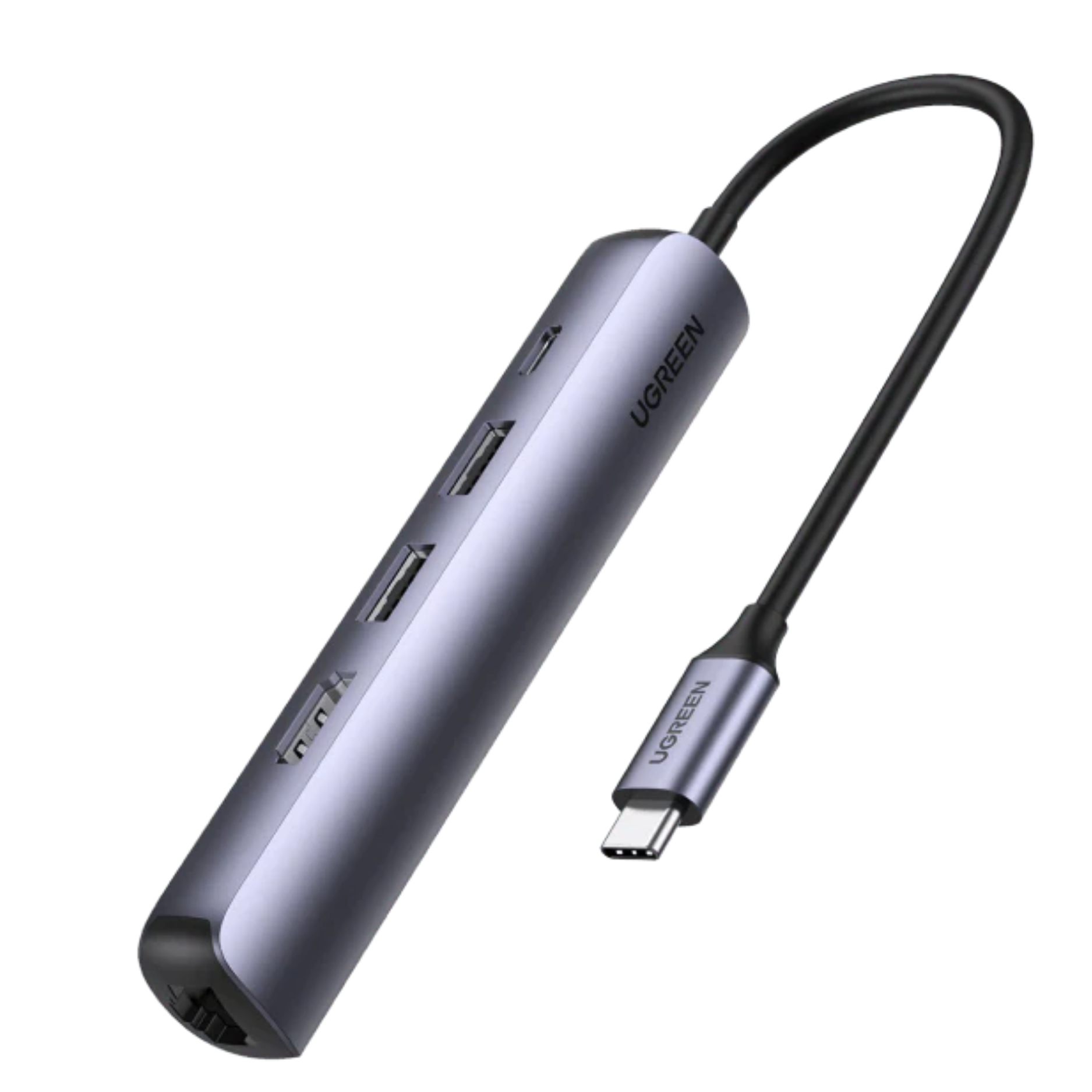 UGREEN HUB USB-C 9 EN 1 (3 USB 3.0 + HDMI + VGA + RJ45 + TF + SF + SD)  CM179 ( 40873 ) – SAHUA Perú