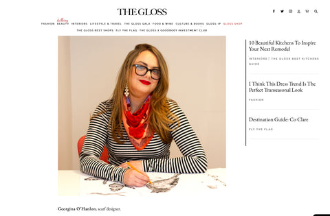 Georgina O'Hanlon in the Gloss speaking to Co. Clare