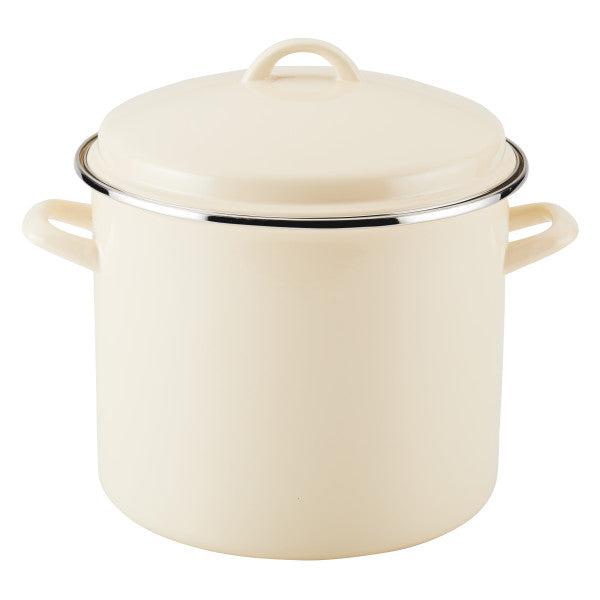 Rachael Ray 8qt Hard Anodized Nonstick Oval Pasta Pot and Braiser Gray