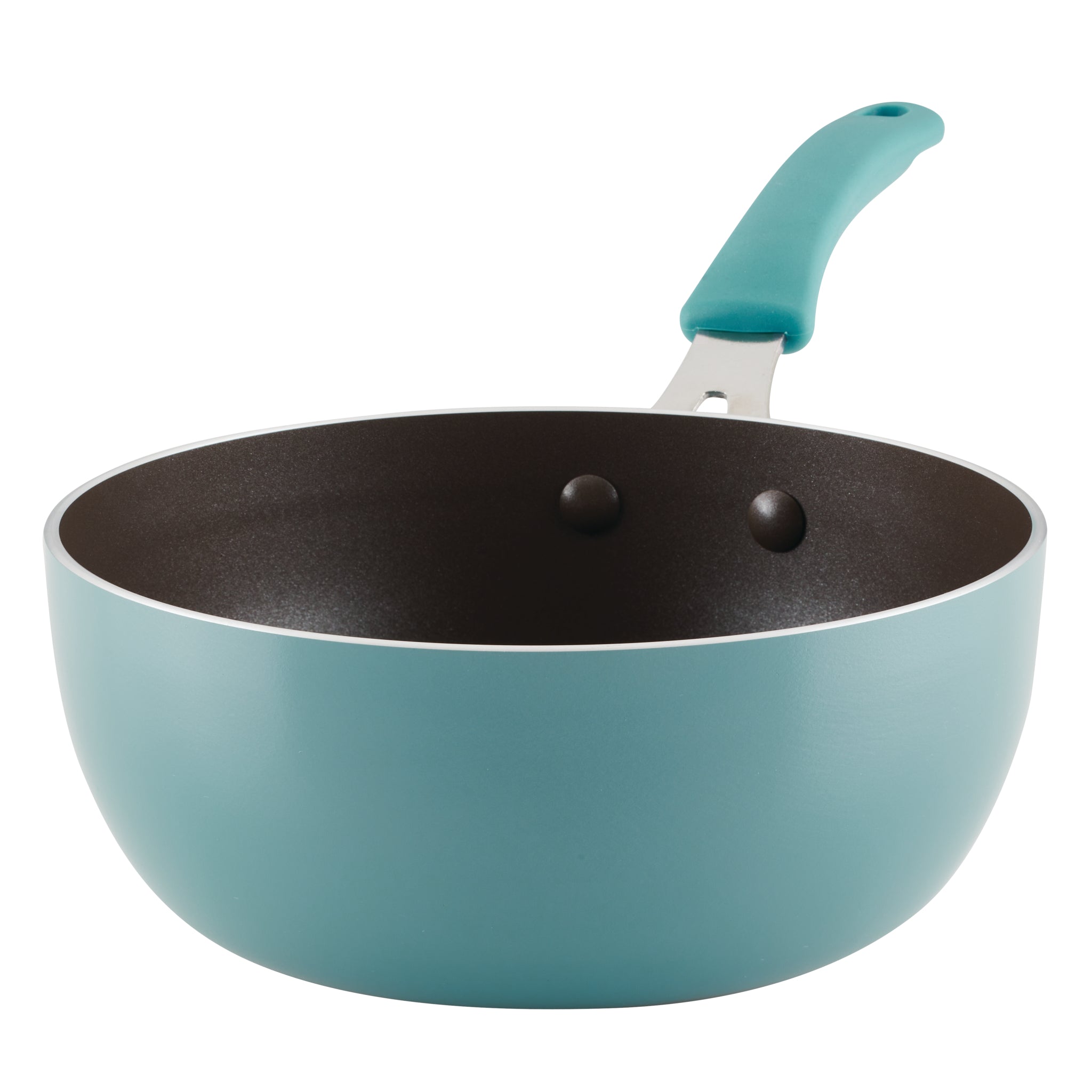 4-Quart Hard Anodized Saucier with Lid – Rachael Ray