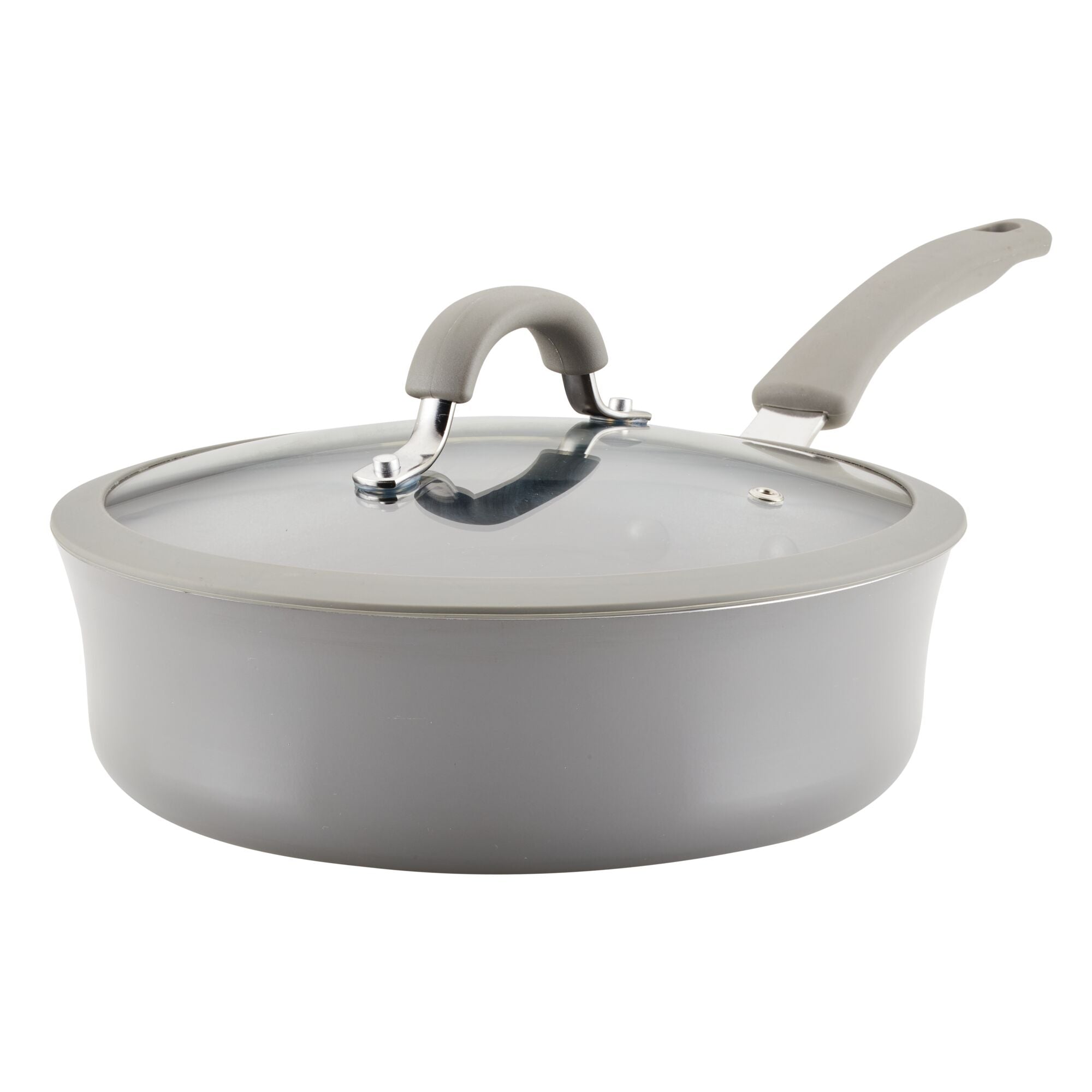 3.5 Quart Saucier with Cover — Hot Dots Cookware