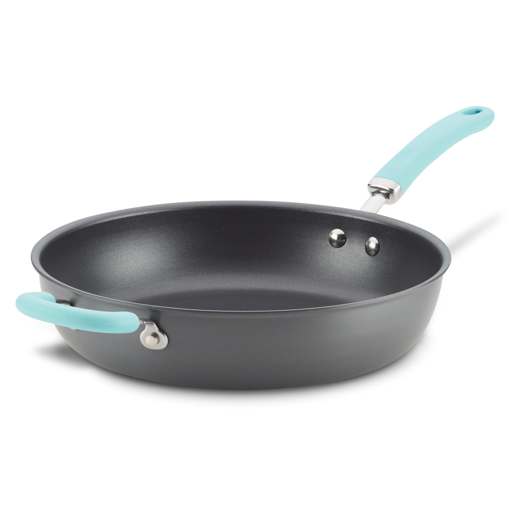 12-Inch Deep Nonstick Frying Pan with Lid