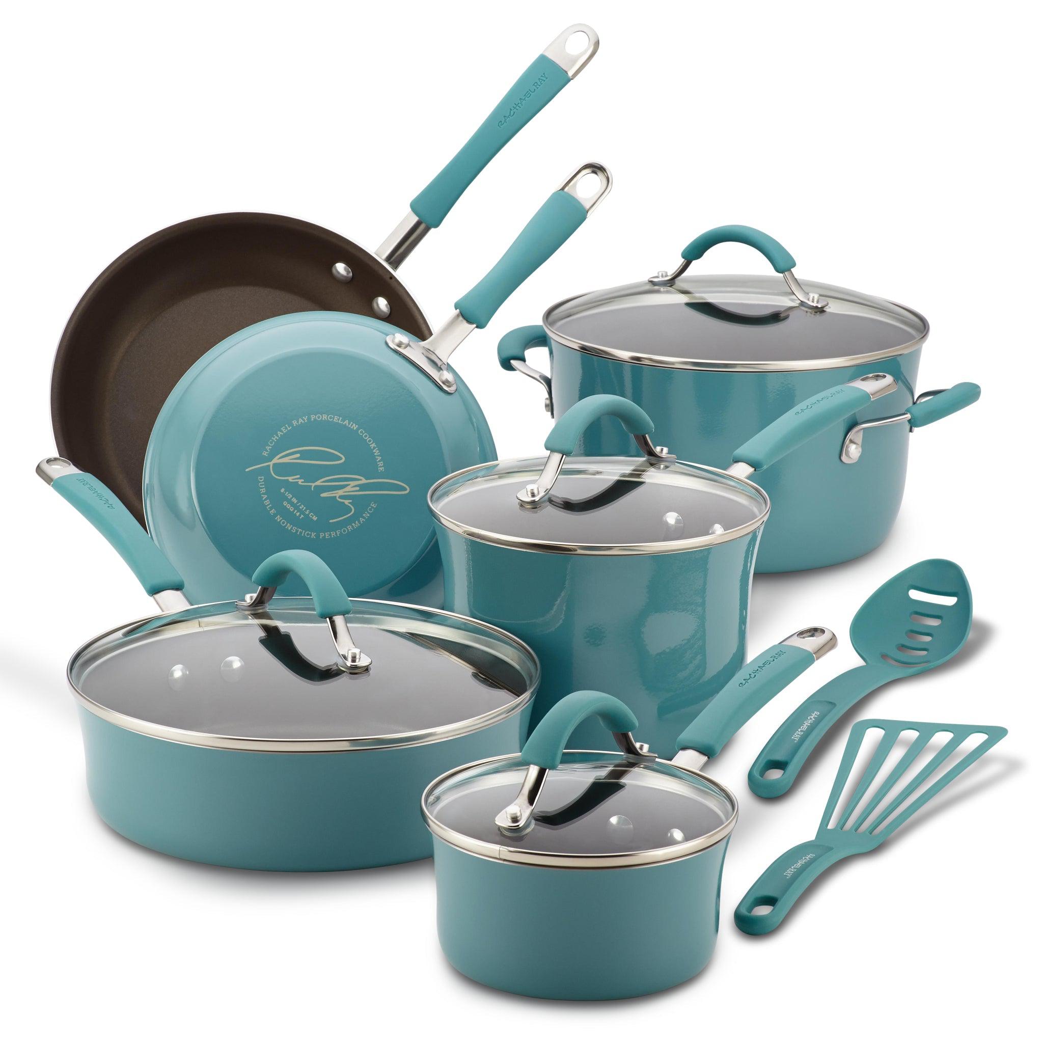 Babish 10-Piece activbond Nonstick Hard Anodized Cookware Set