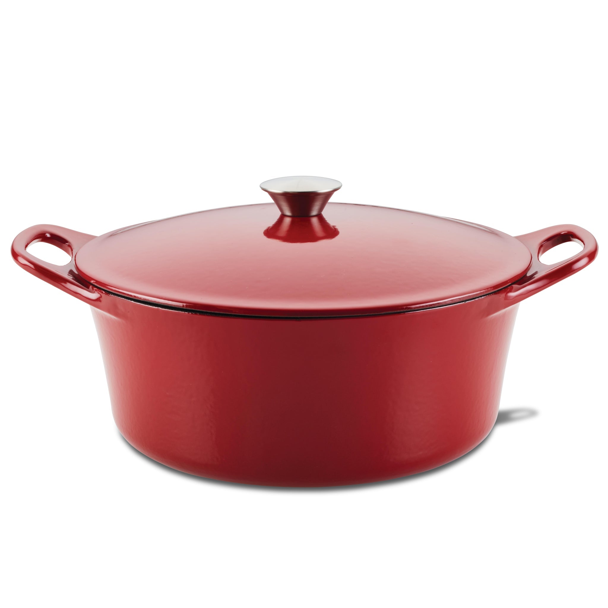 Enameled Cast Iron Cookware 5-Qt. Casserole with Lid