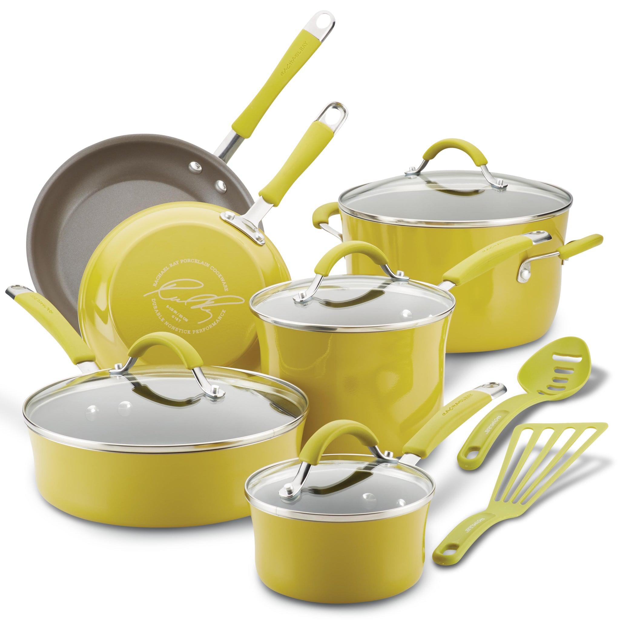 Cucina Hard Anodized 12-Piece Cookware Set | RachaelRay.com