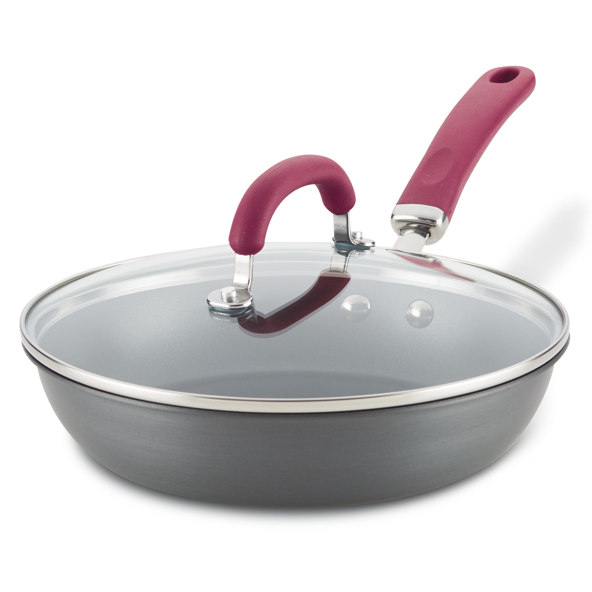 Create Delicious 10.25-Inch Covered Induction Deep Skillet – Rachael Ray