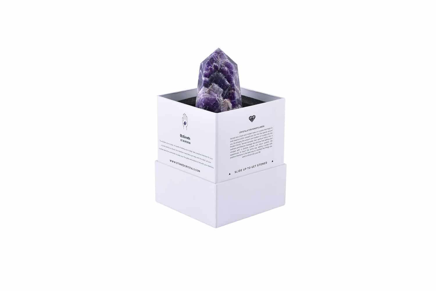 Chevronica Geo Gem (Chevron Amethyst)