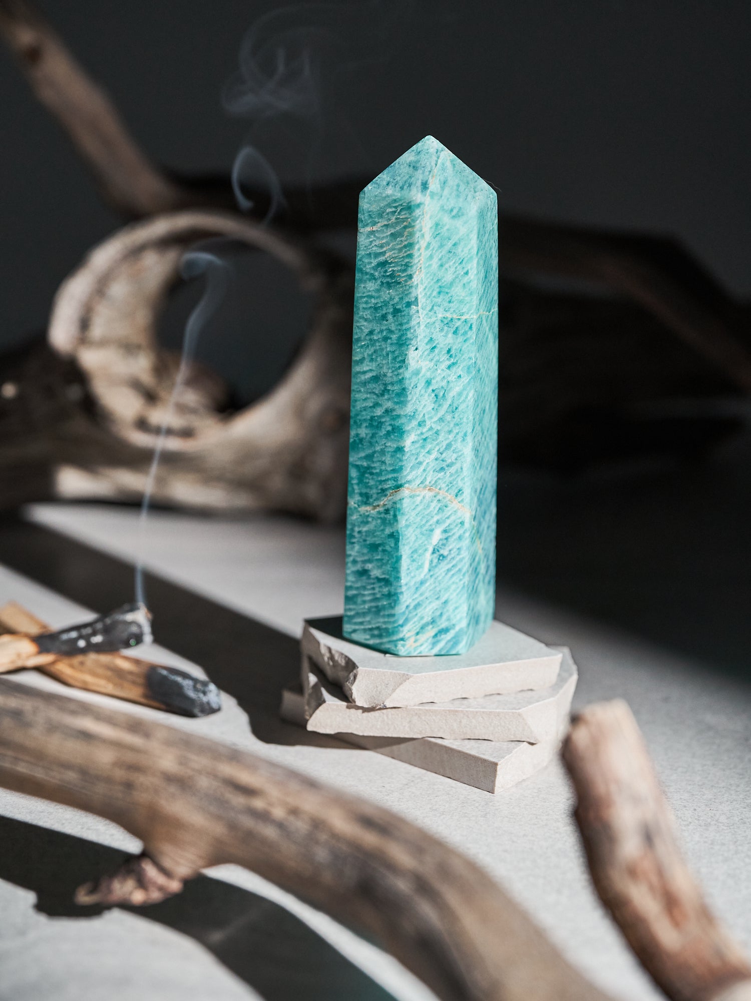 Amazonite Sheen Tower 319g