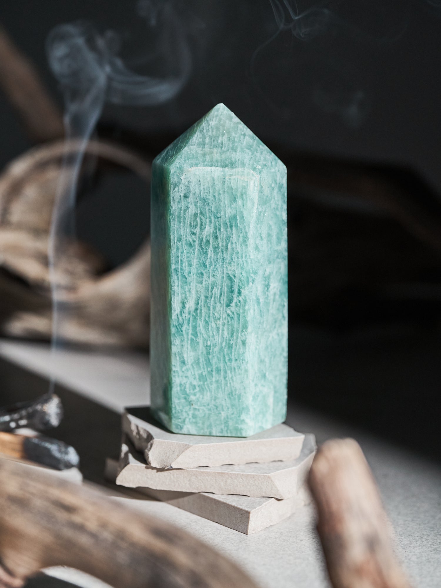 Amazonite Sheen Tower 335g