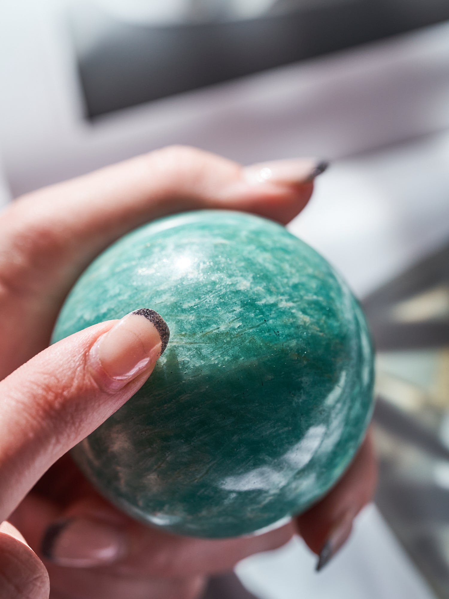 Amazonite Sheen Spheres (Medium - Large)