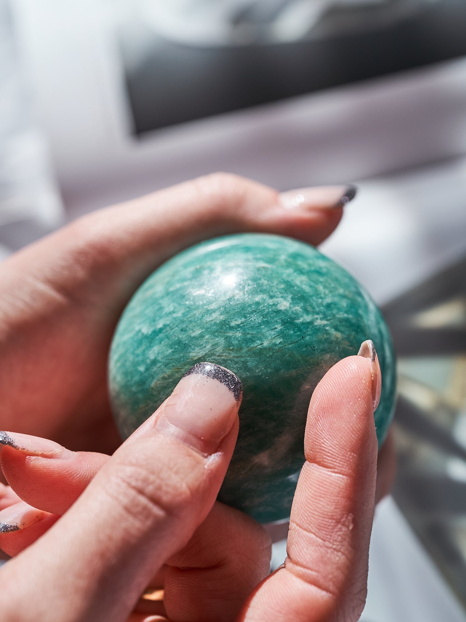 Amazonite Sheen Spheres (Medium - Large)