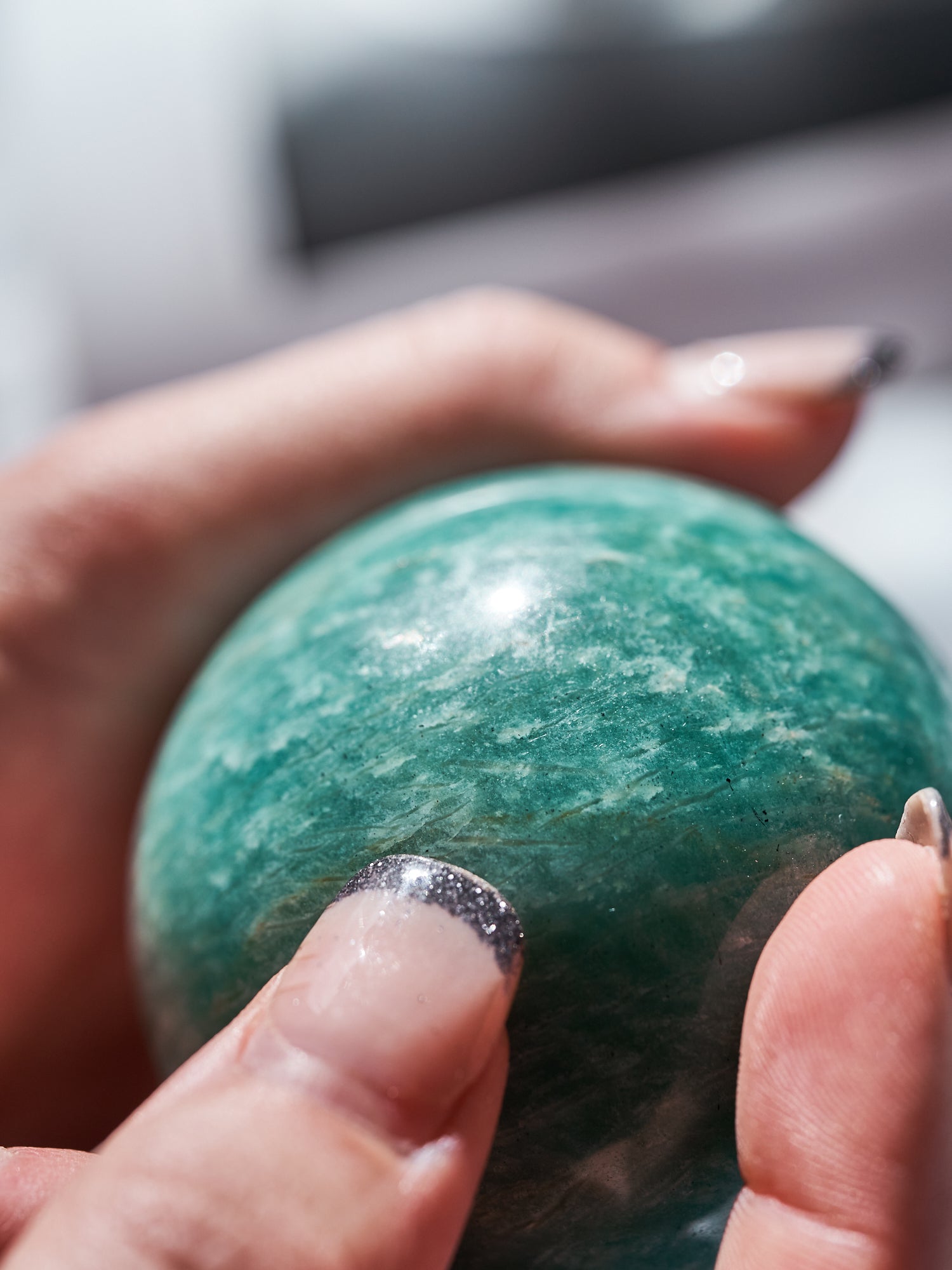 Amazonite Sheen Spheres (Medium - Large)