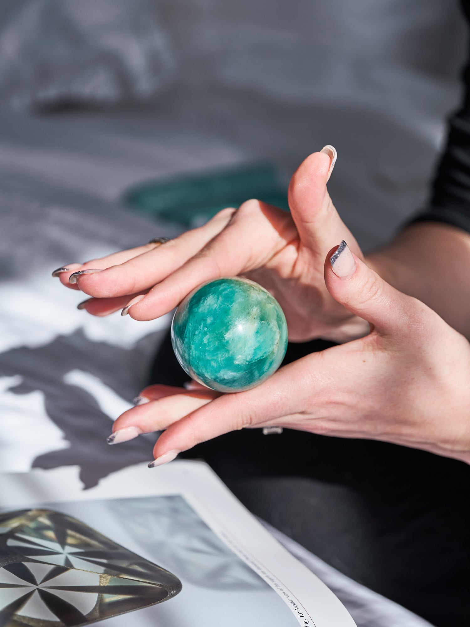 Amazonite Sheen Spheres (Medium - Large)