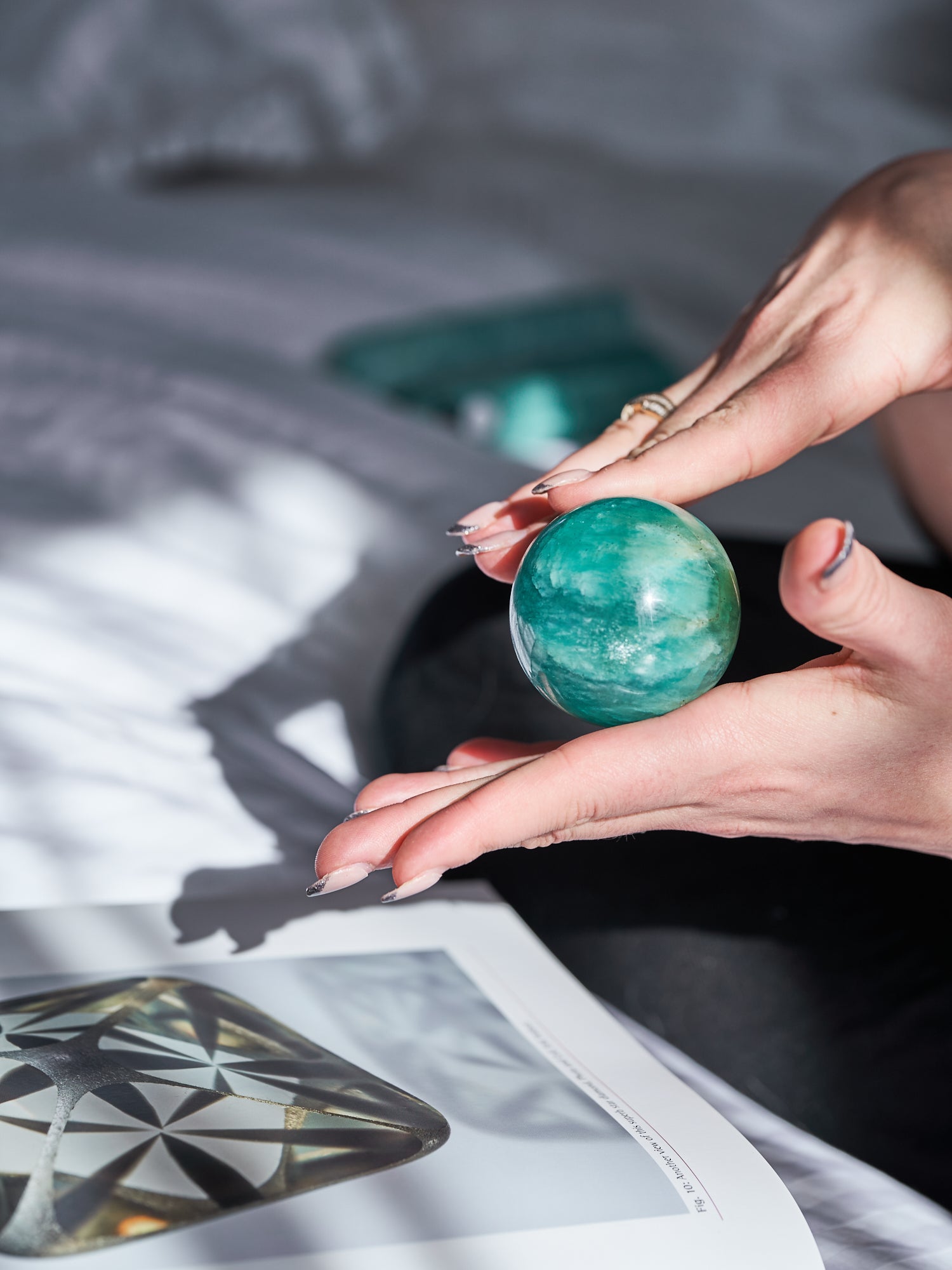 Amazonite Sheen Spheres (Medium - Large)