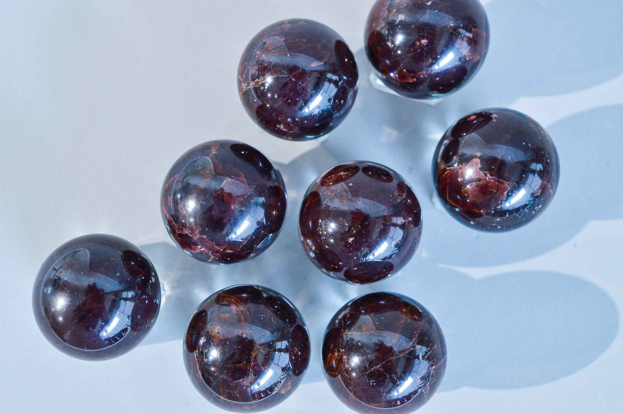 Star Garnet Spheres