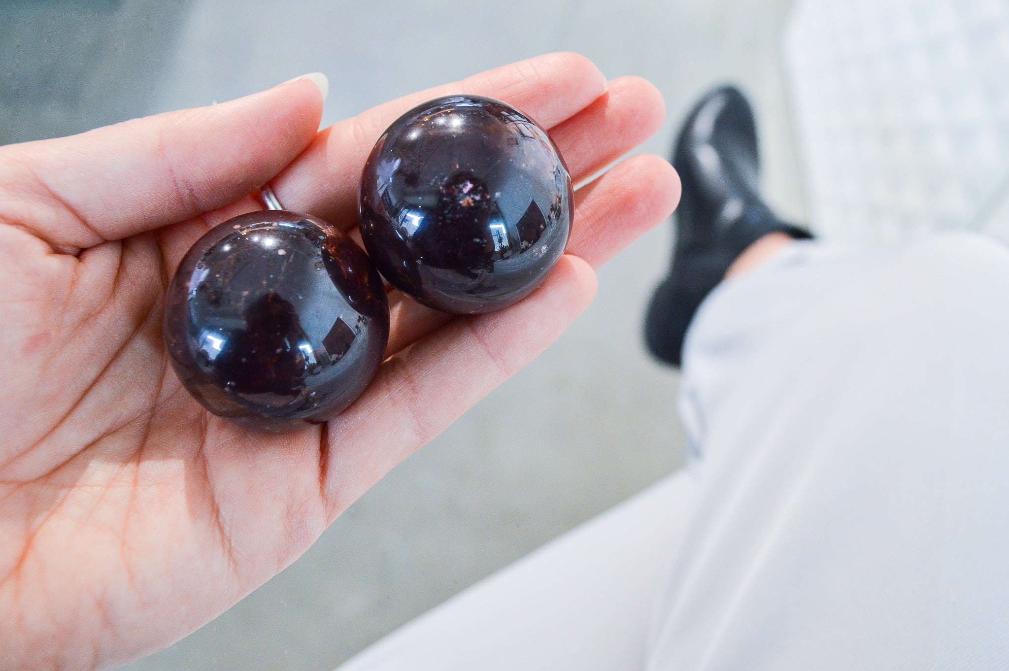 Star Garnet Spheres