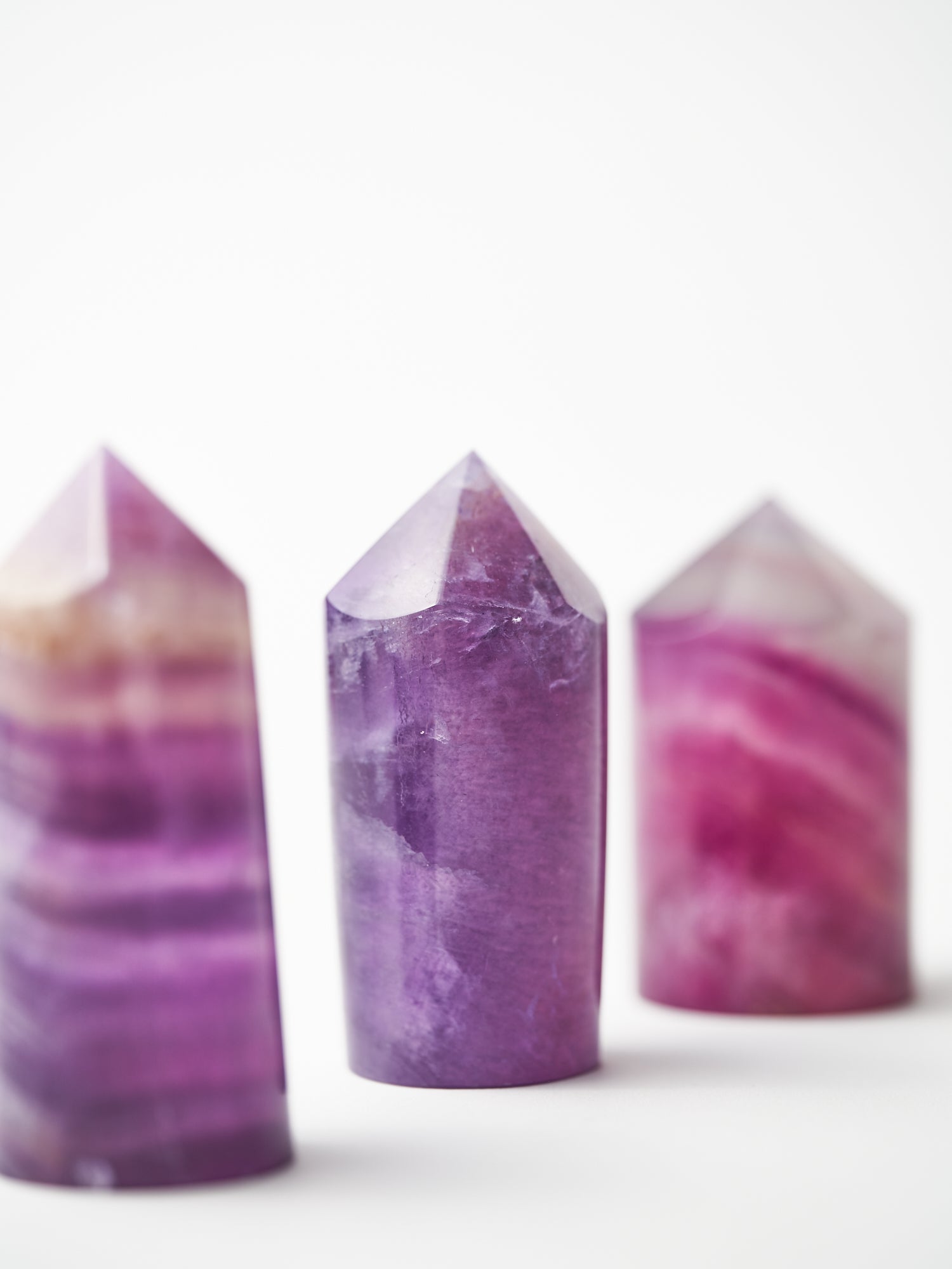 Purple Fluorite Points - Pick Your Own