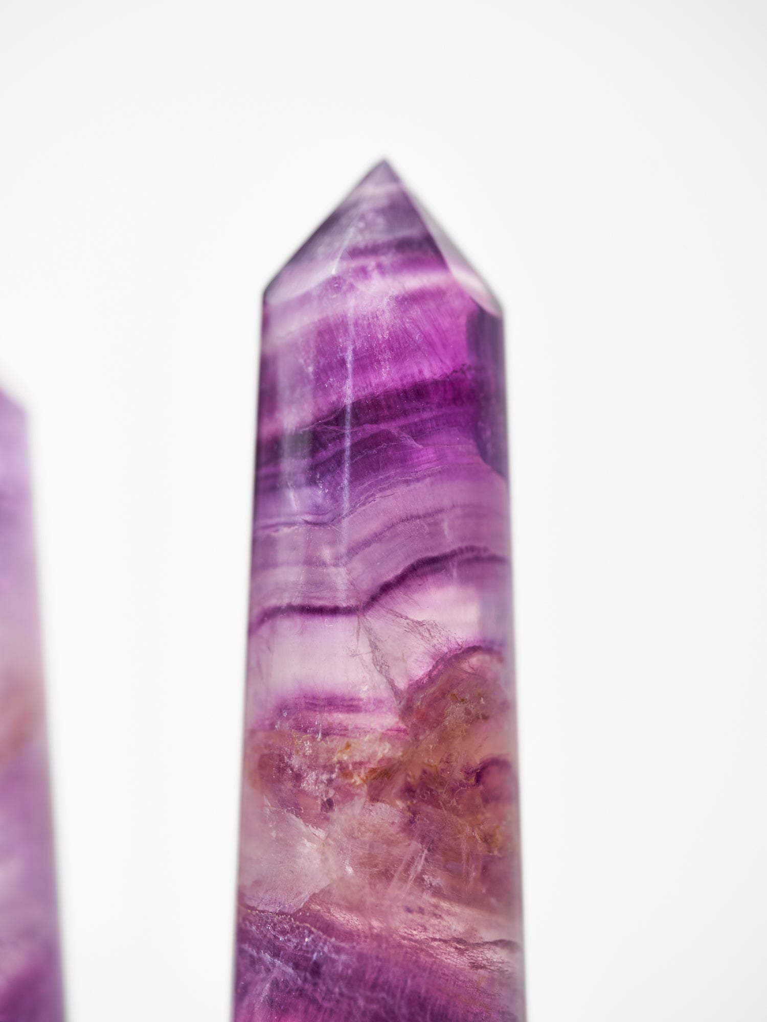 Purple Fluorite Cylinder Points - Pick Your Own