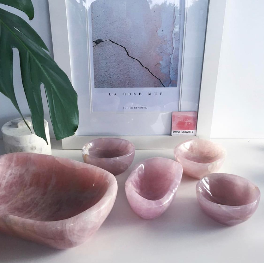 Rose Quartz Bowls