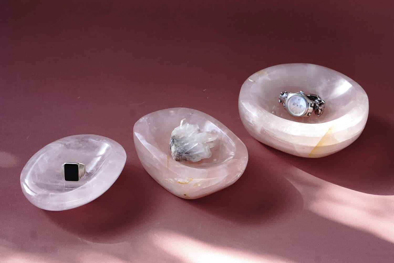 Rose Quartz Bowls