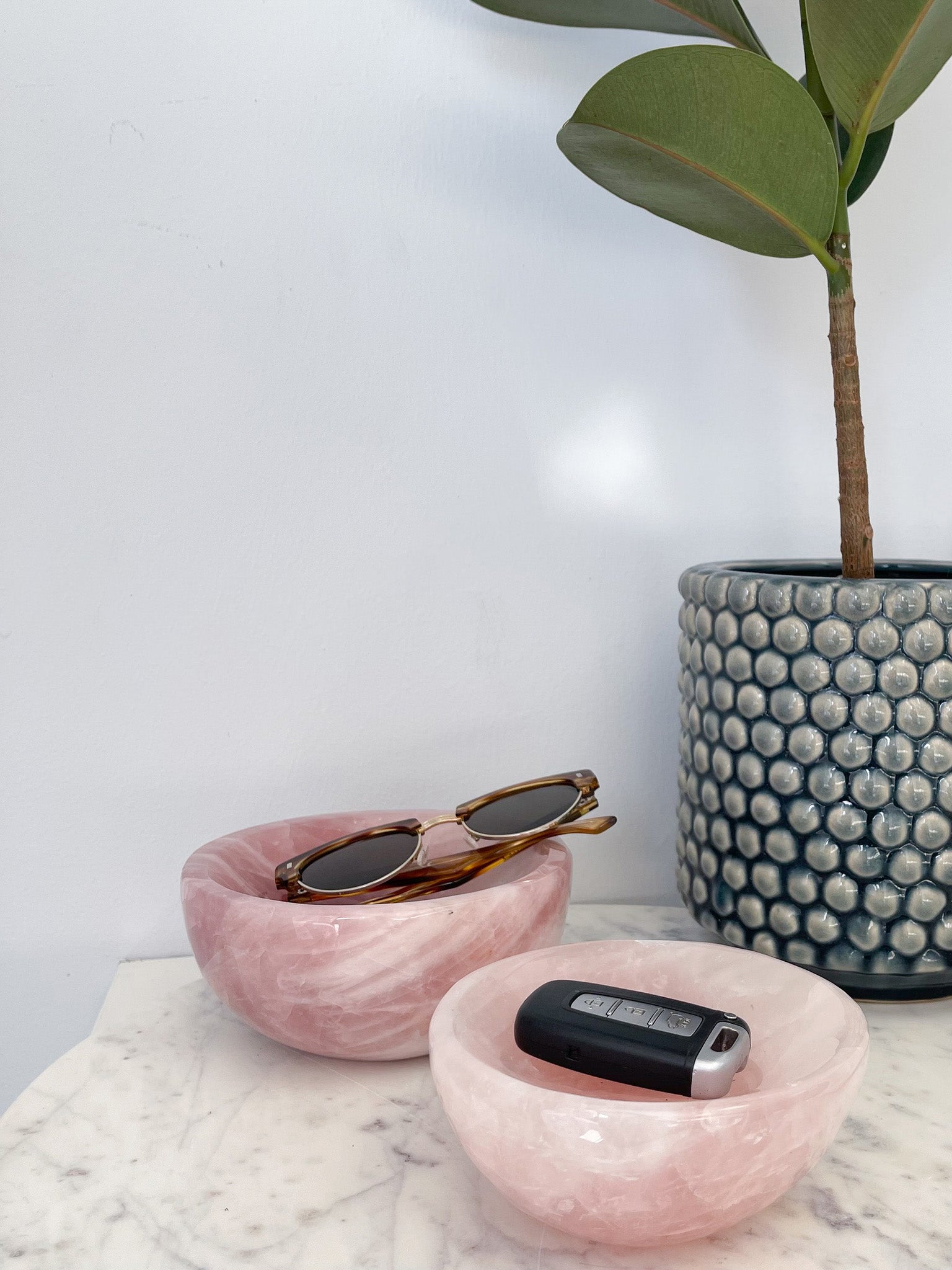 Rose Quartz Bowls