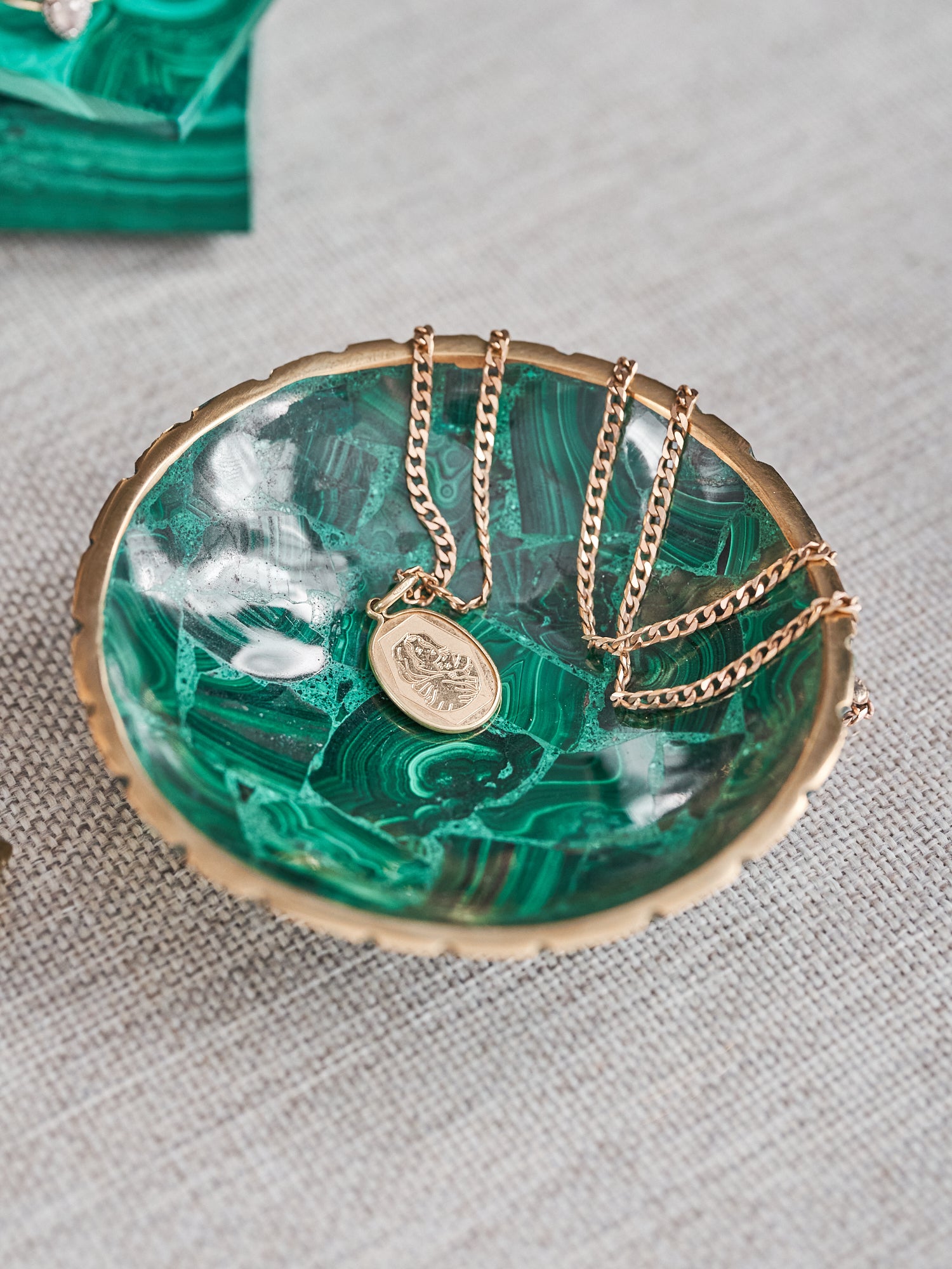 Malachite Bowl