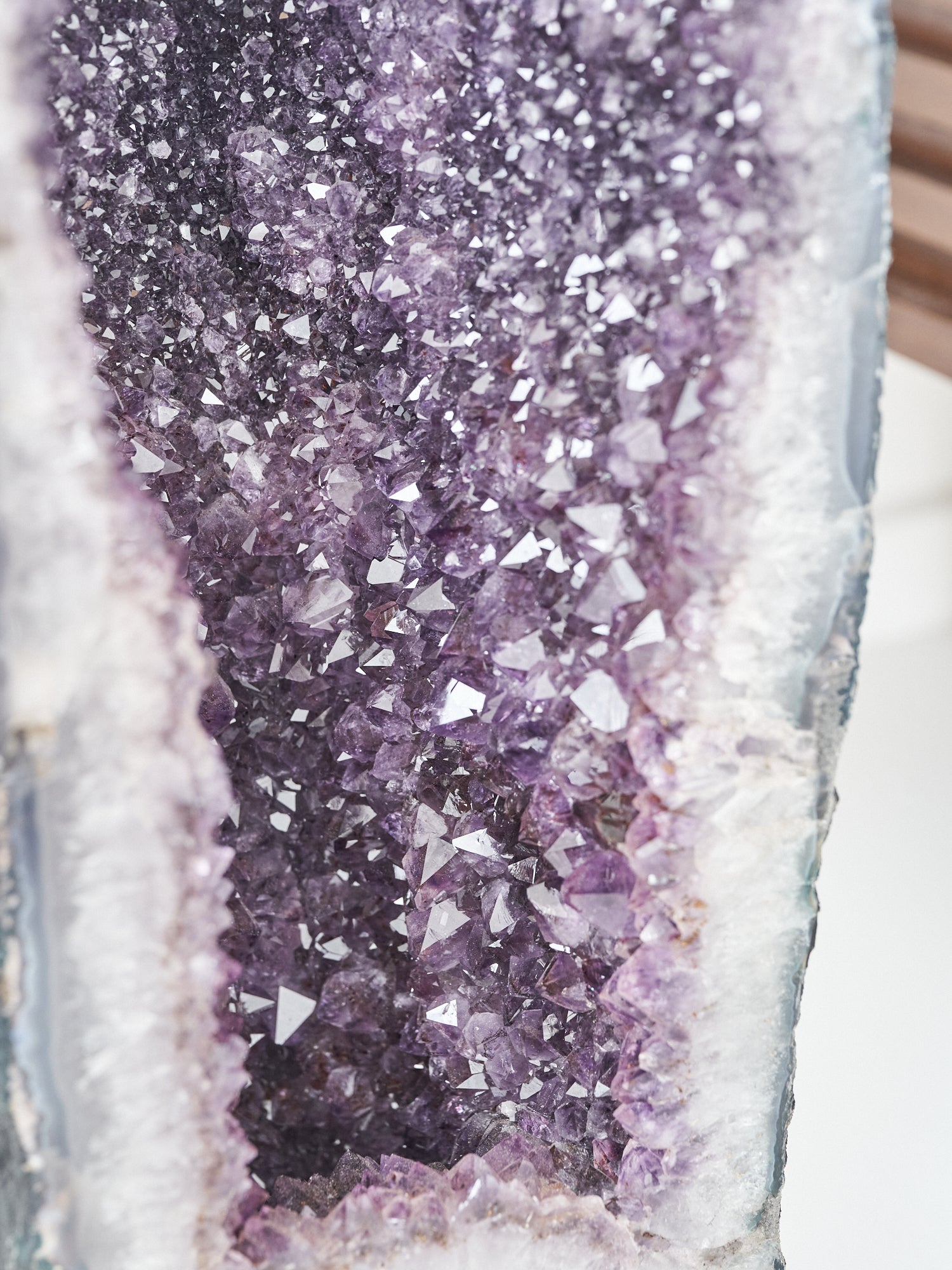 Tall Giant Amethyst Geode Cave 32kg