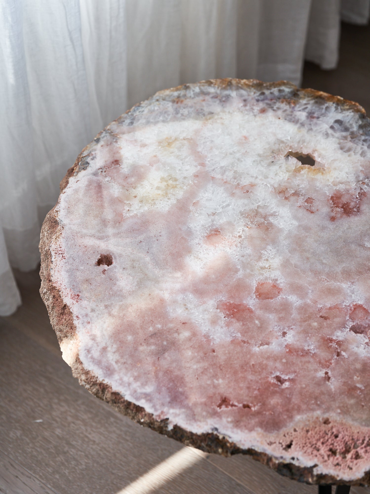 Pink Amethyst Table 29.6kg