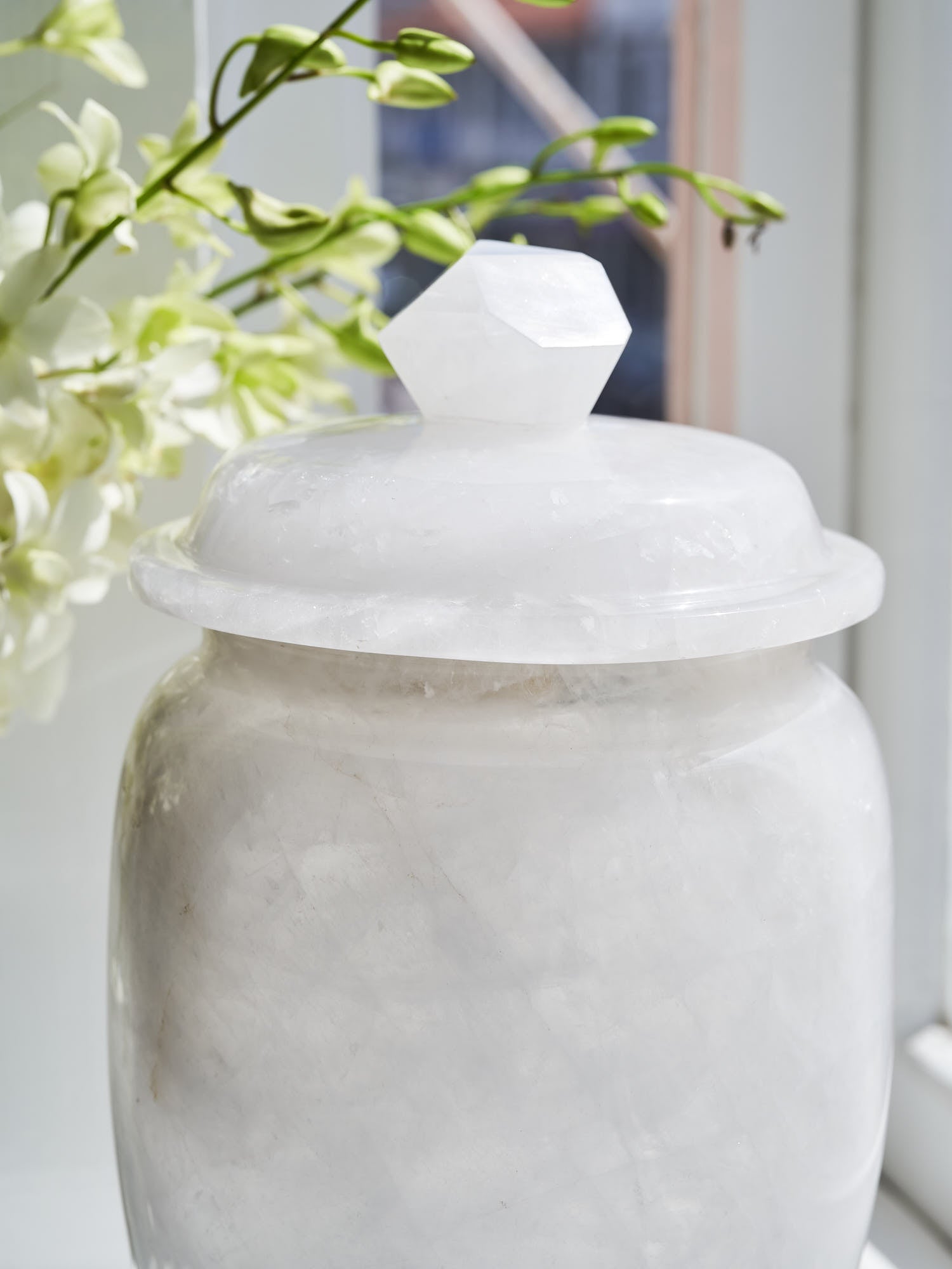 Clear Quartz Urns (Made to Order Small & Large)