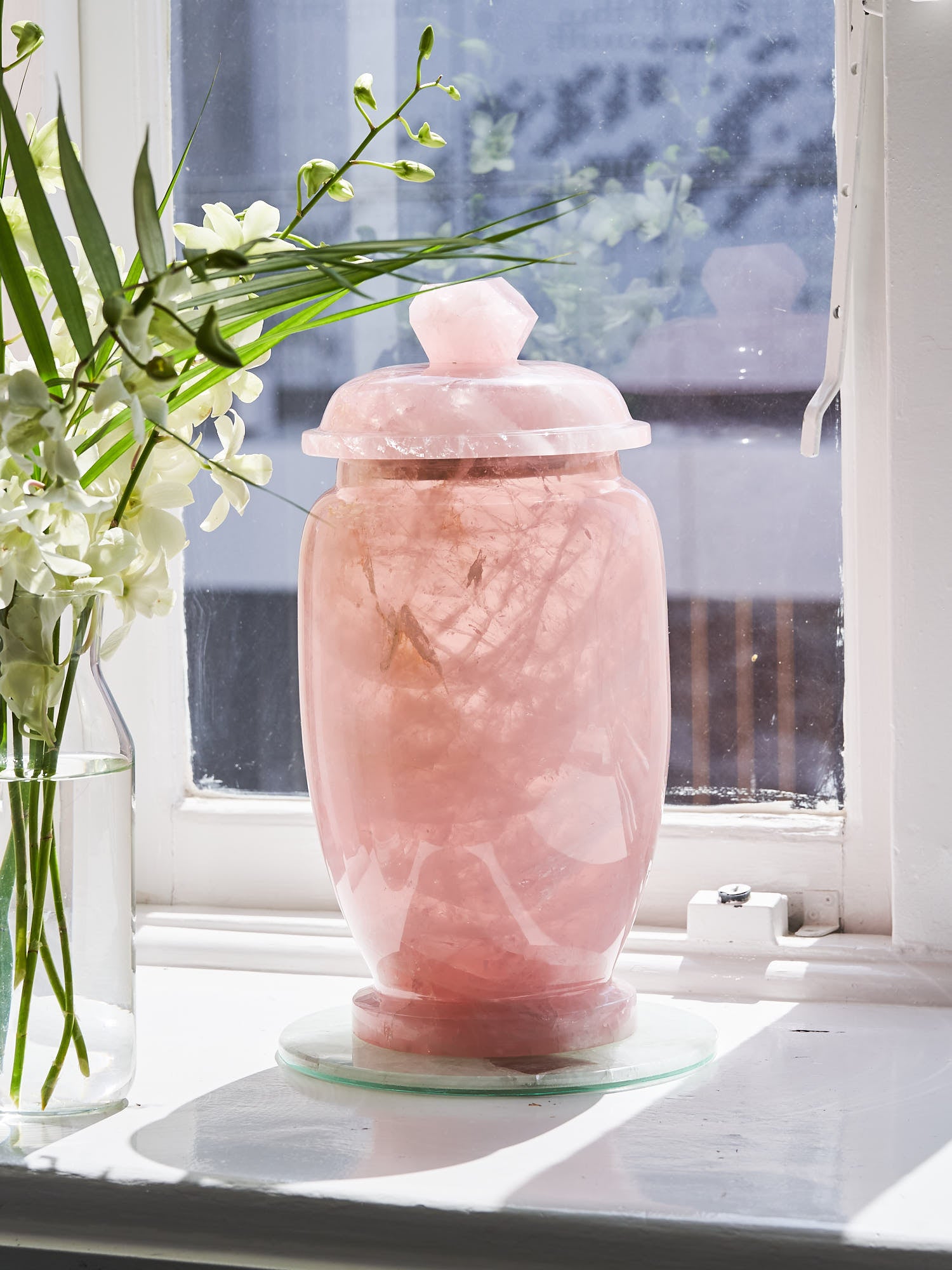 Rose Quartz Urns (Made to Order Small & Large)