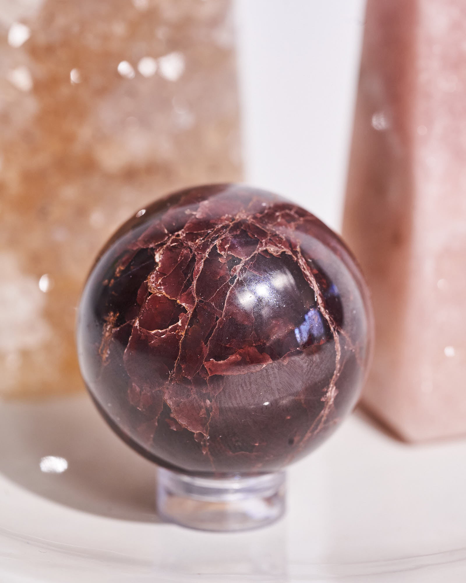 Star Garnet Spheres