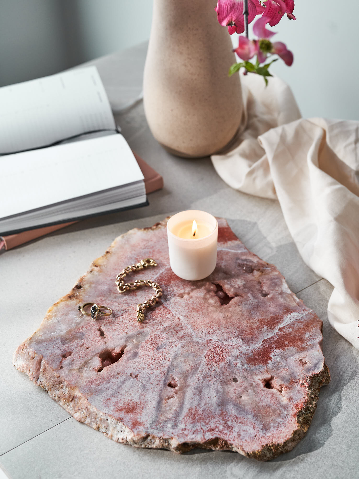 Pink Amethyst Slab 3kg