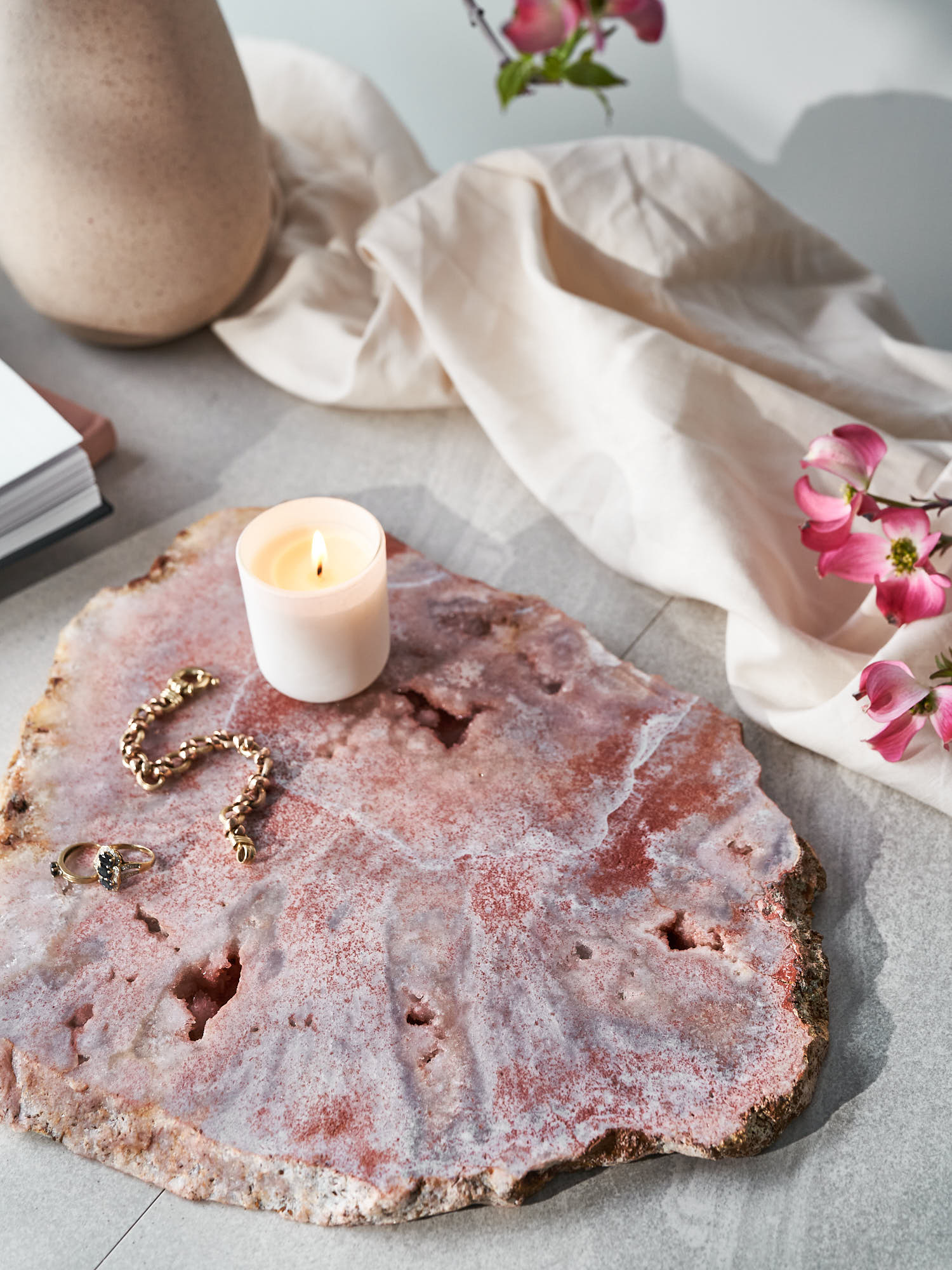 Pink Amethyst Slab 3kg