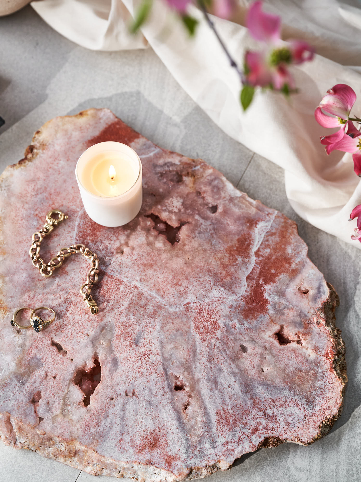 Pink Amethyst Slab 3kg