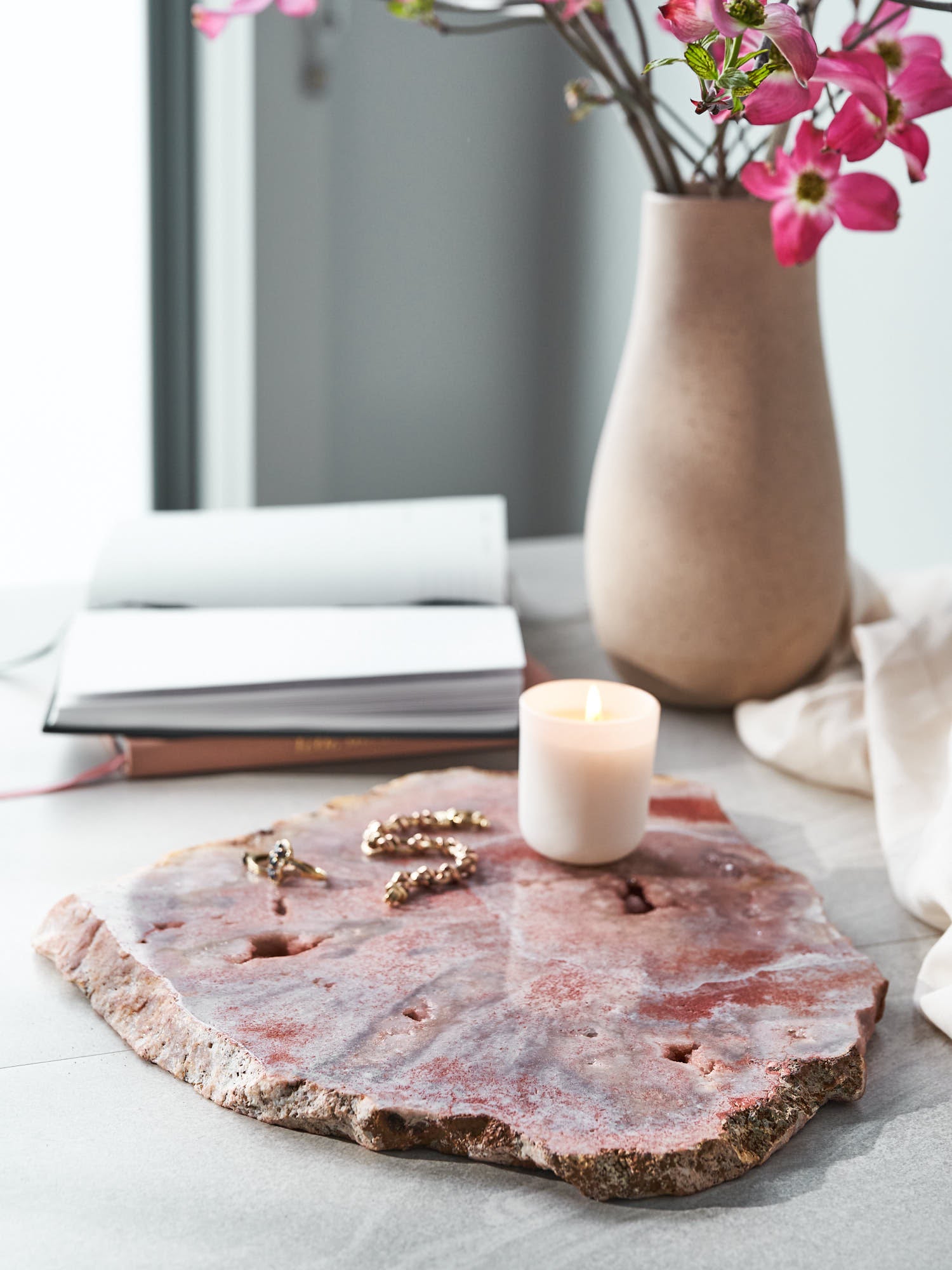 Pink Amethyst Slab 3kg