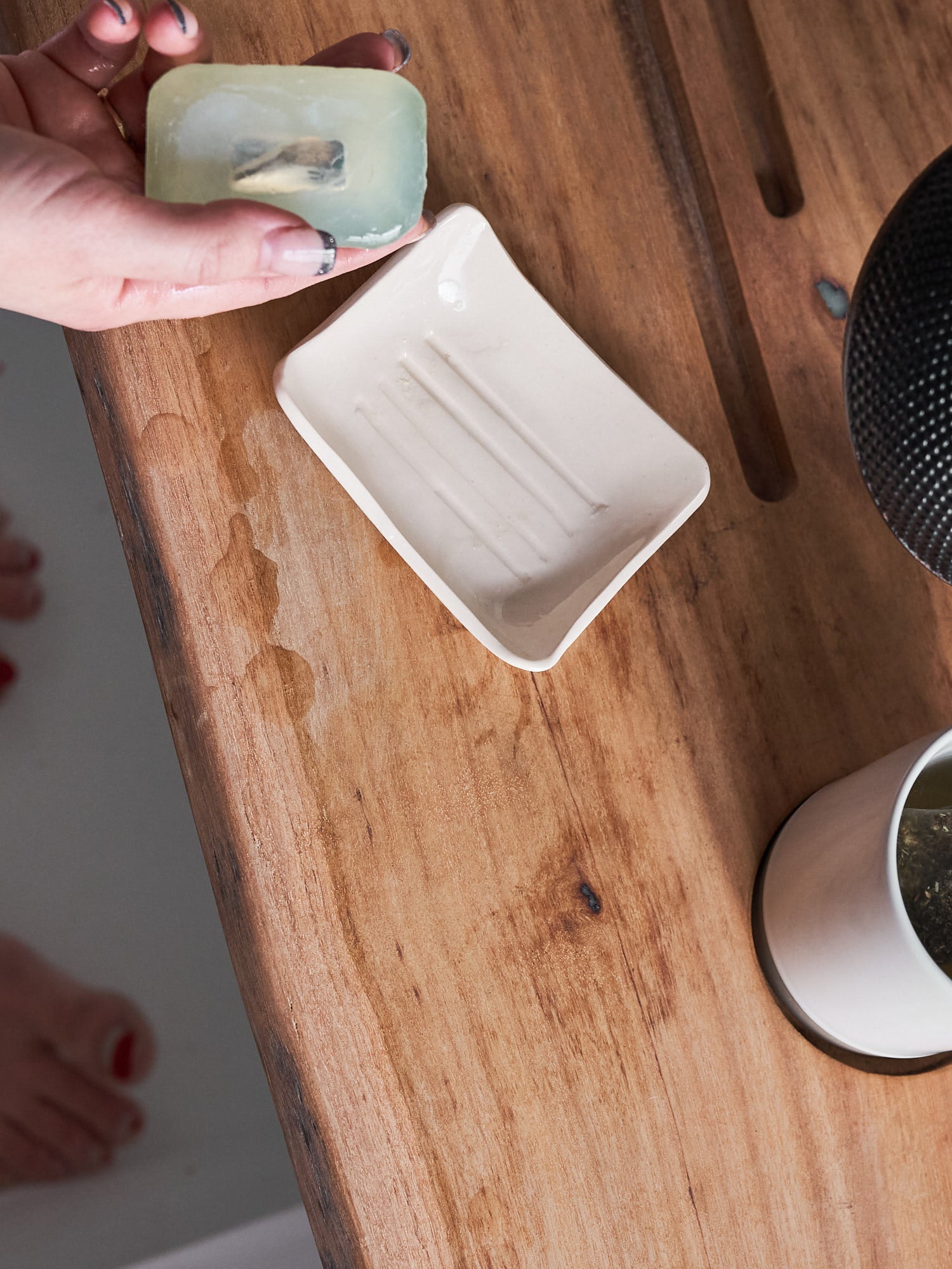 Universal Ceramic Soap Dish