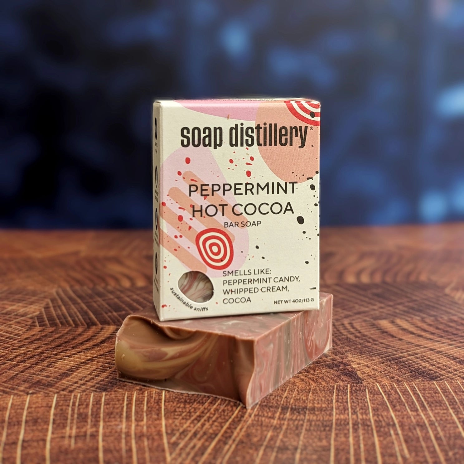 Soap Distillery Peppermint Hot Cocoa Bar Soap