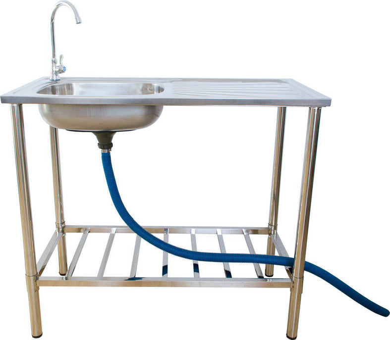 Udekøkken / stålbord håndvask bestil dag | 55NORD