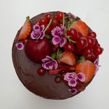 Double Chocolate Mini Cake Cherry