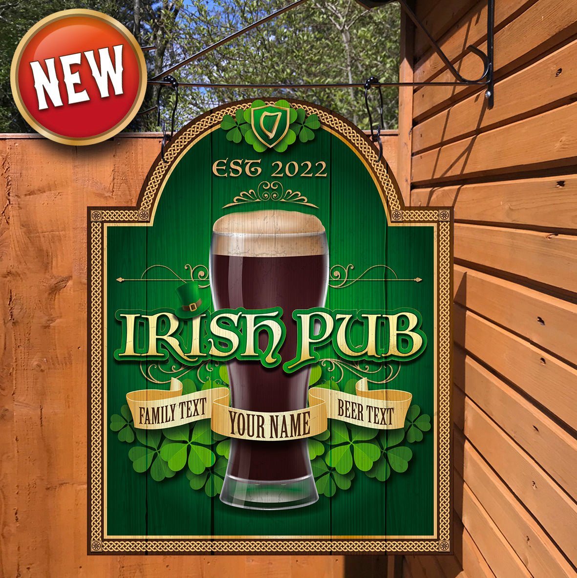 Irish Bar Signs | Irish Pub Signs | Personalised Irish Signs – Two Fat ...