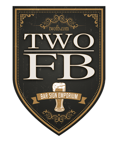 TwoFB Bar Signs
