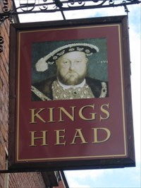 Kings Head Pub Sign